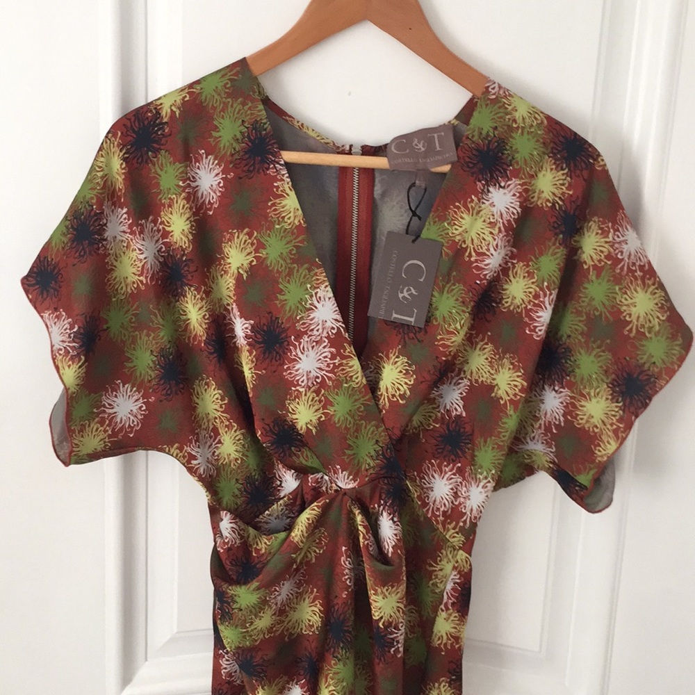 NWT Costello Tagliapietra silk dress
